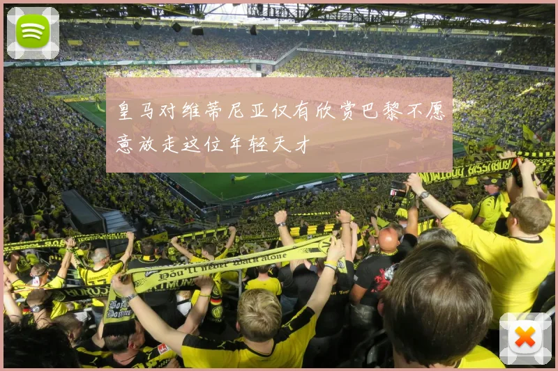 皇马对维蒂尼亚仅有欣赏巴黎不愿意放走这位年轻天才