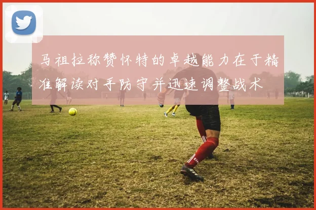 马祖拉称赞怀特的卓越能力在于精准解读对手防守并迅速调整战术